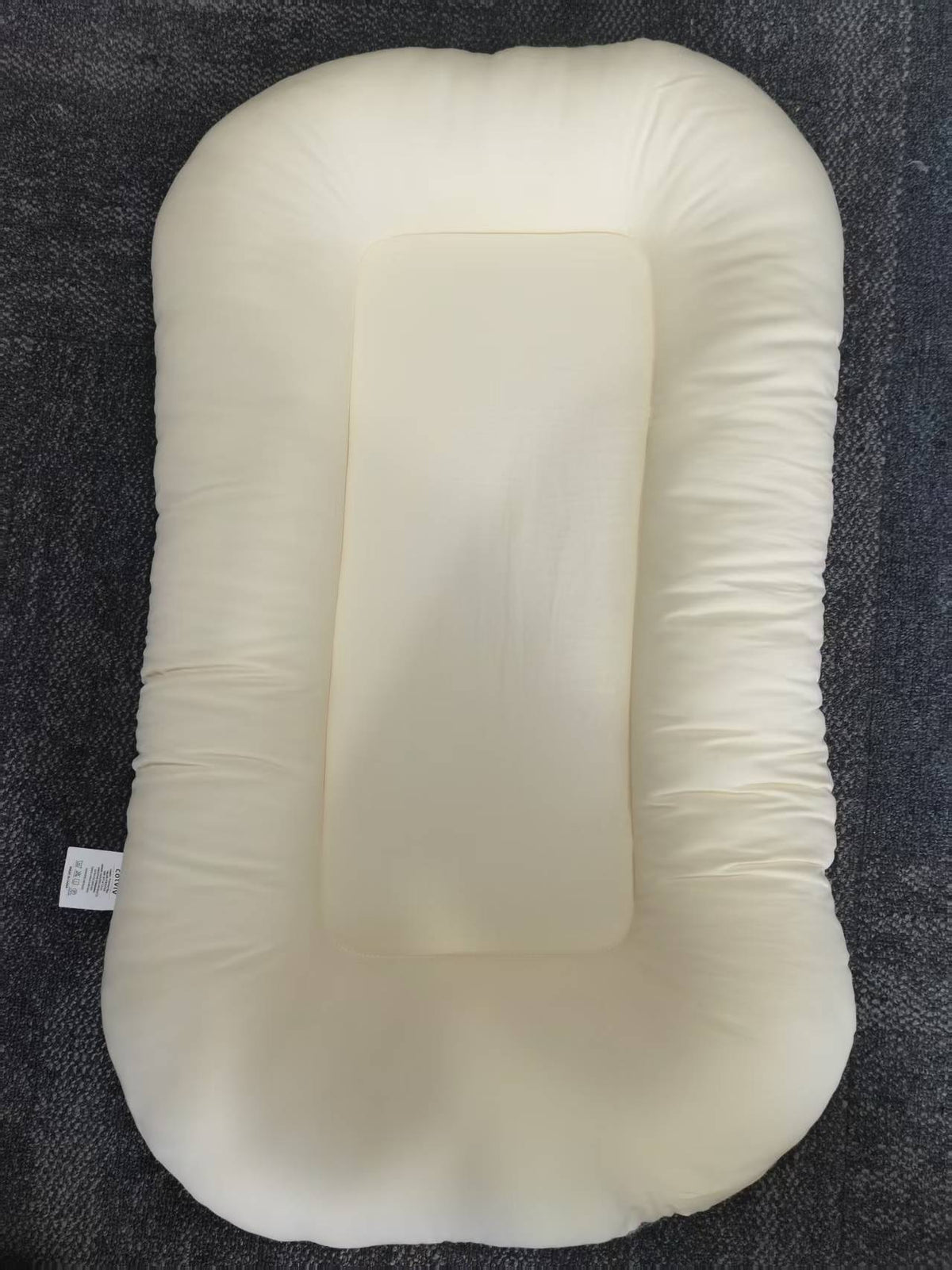Cotviv Breathable Mesh Baby Lounger Nest Portable Newborn Sleep Bed Anti-Pressure Floor Mat 75x45cm