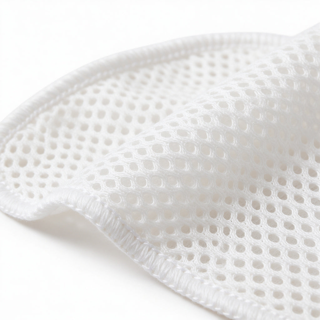 Breathable Mesh Baby Lounger Nest Portable Newborn Sleep Bed Anti-Pressure Floor Mat 75x45cm